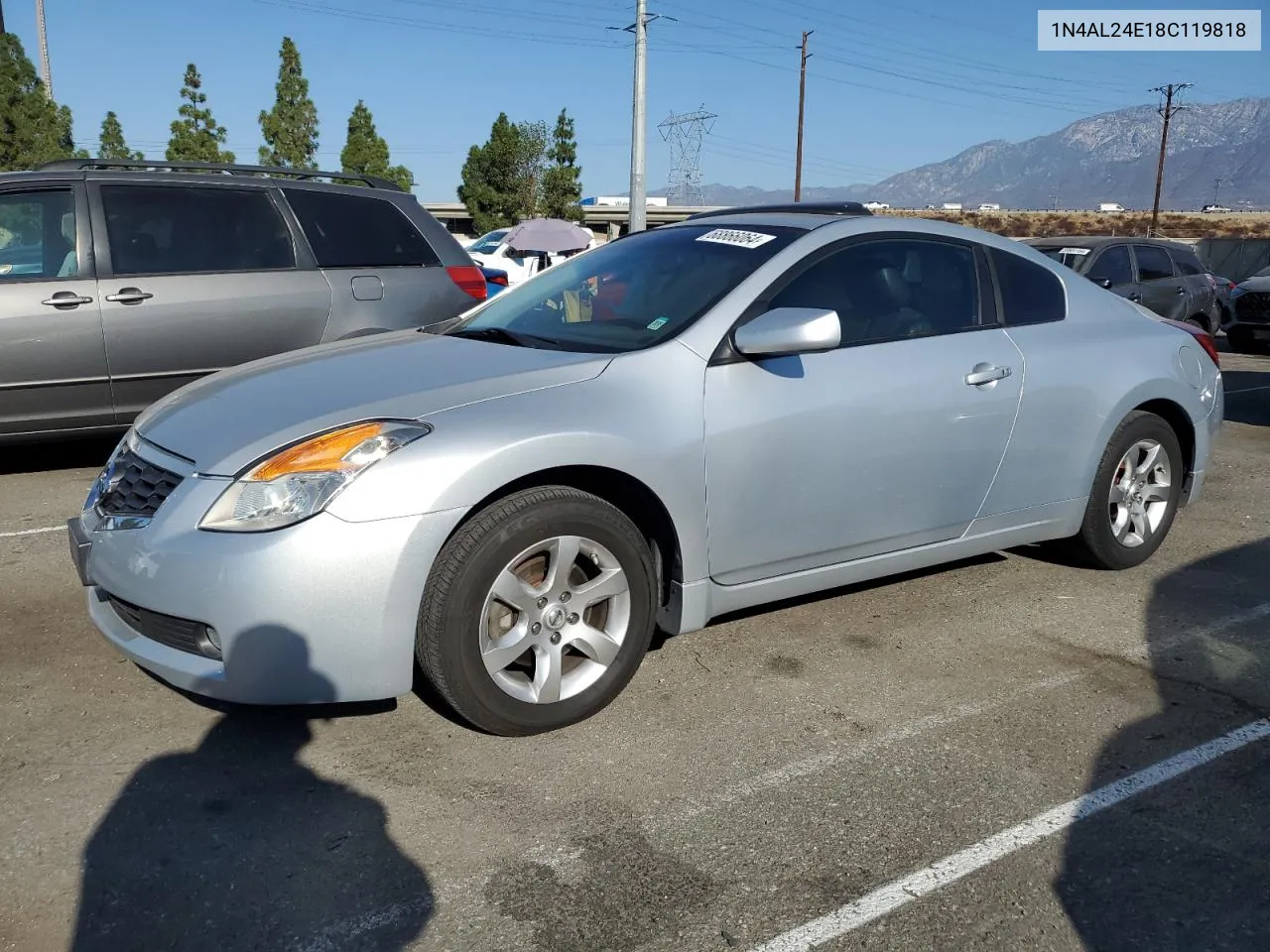 2008 Nissan Altima 2.5S VIN: 1N4AL24E18C119818 Lot: 68866064