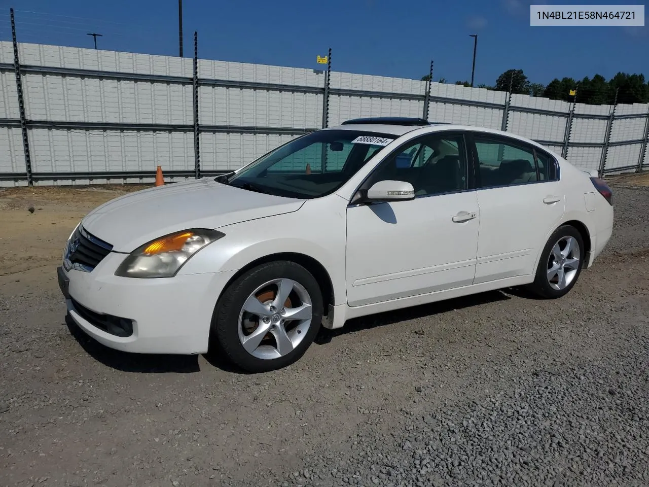 2008 Nissan Altima 3.5Se VIN: 1N4BL21E58N464721 Lot: 68880164