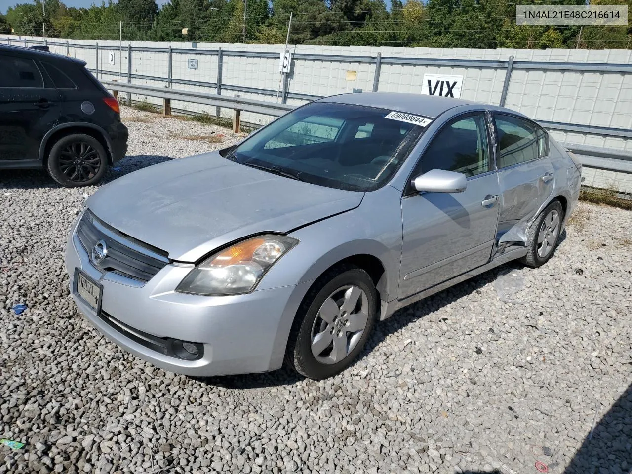 2008 Nissan Altima 2.5 VIN: 1N4AL21E48C216614 Lot: 69098644