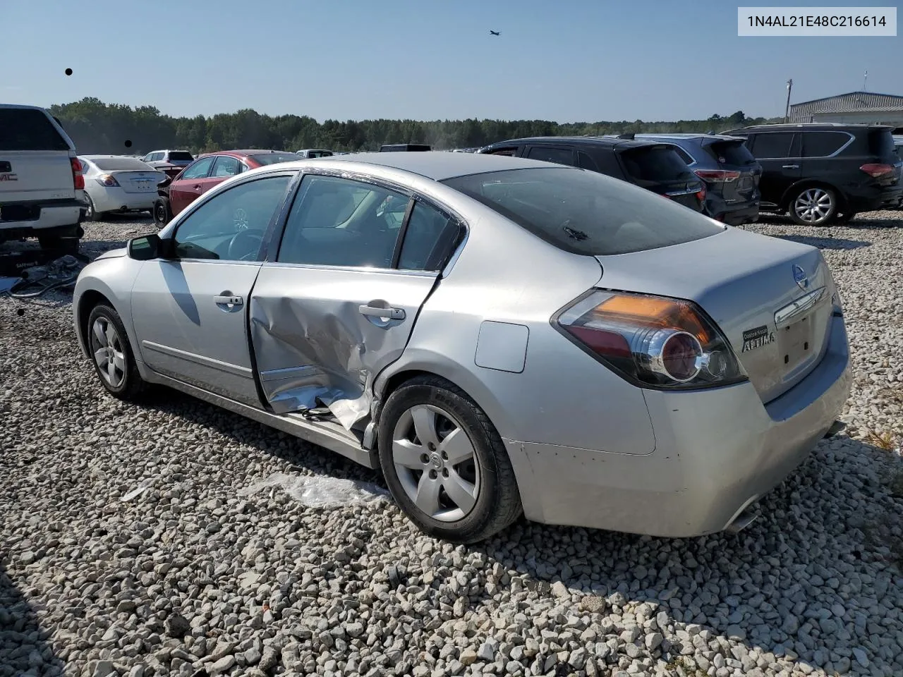 2008 Nissan Altima 2.5 VIN: 1N4AL21E48C216614 Lot: 69098644