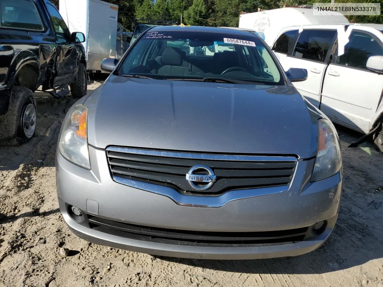 2008 Nissan Altima 2.5 VIN: 1N4AL21E88N533378 Lot: 69587644