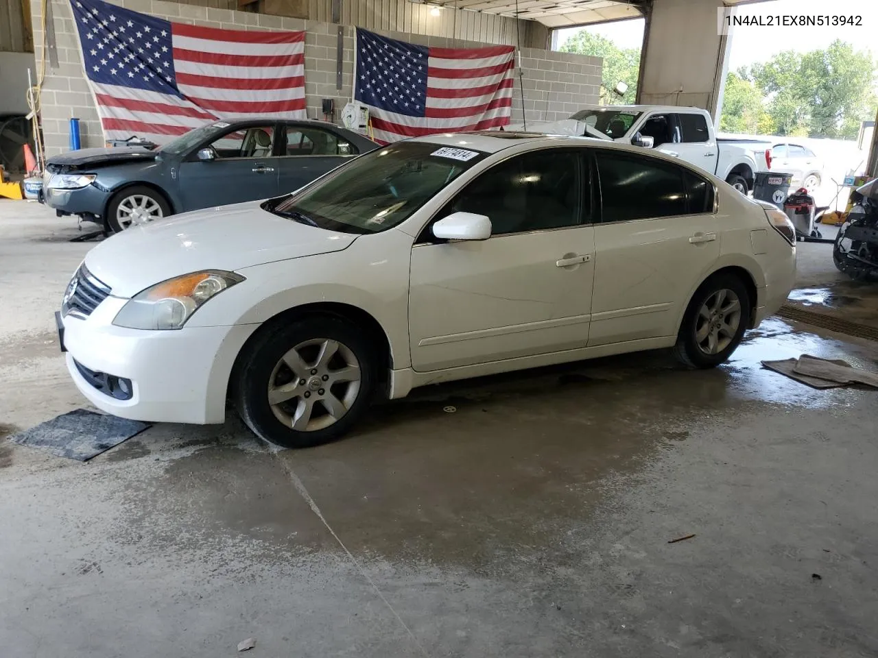 2008 Nissan Altima 2.5 VIN: 1N4AL21EX8N513942 Lot: 69774814