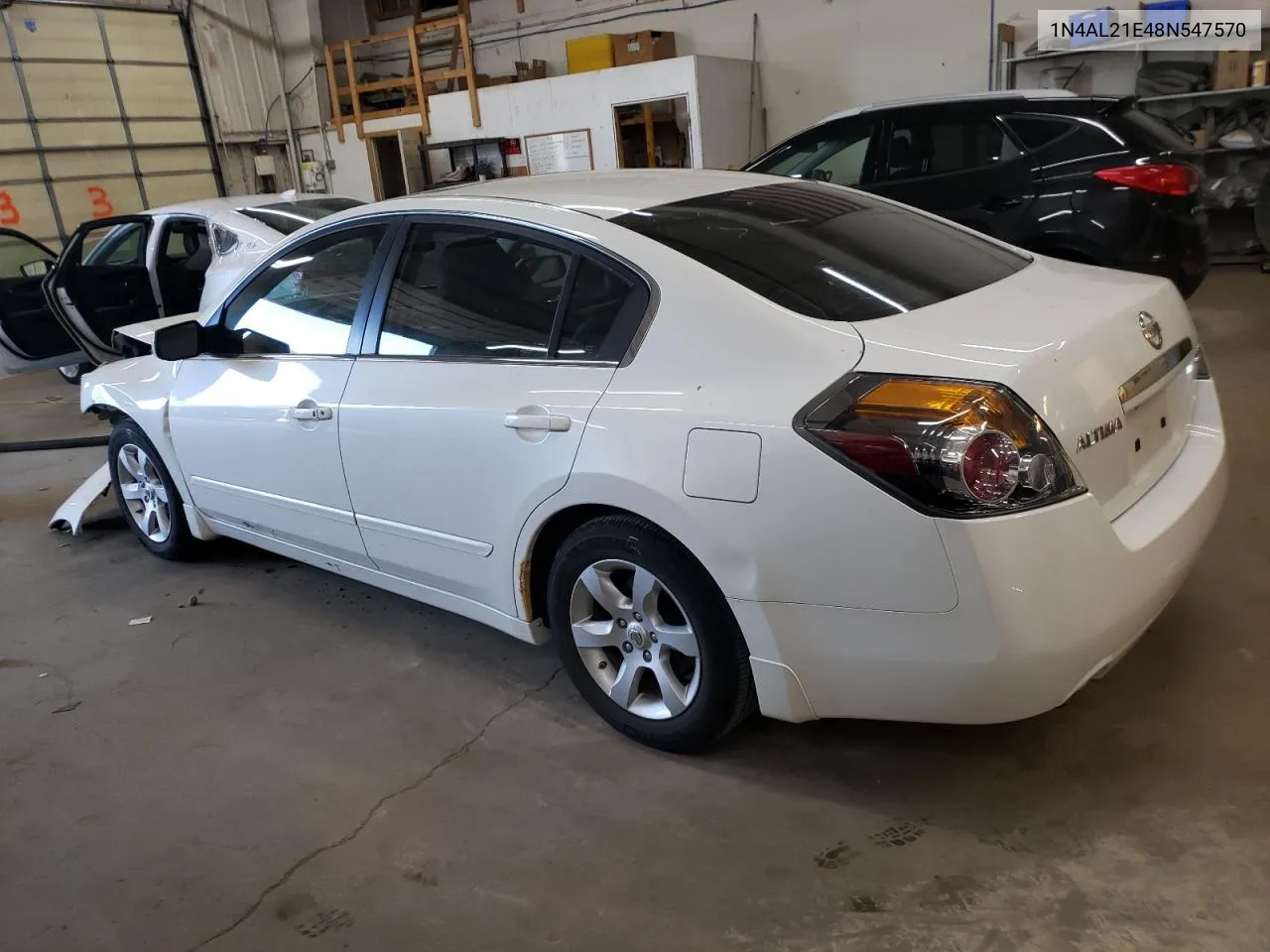 2008 Nissan Altima 2.5 VIN: 1N4AL21E48N547570 Lot: 70792604