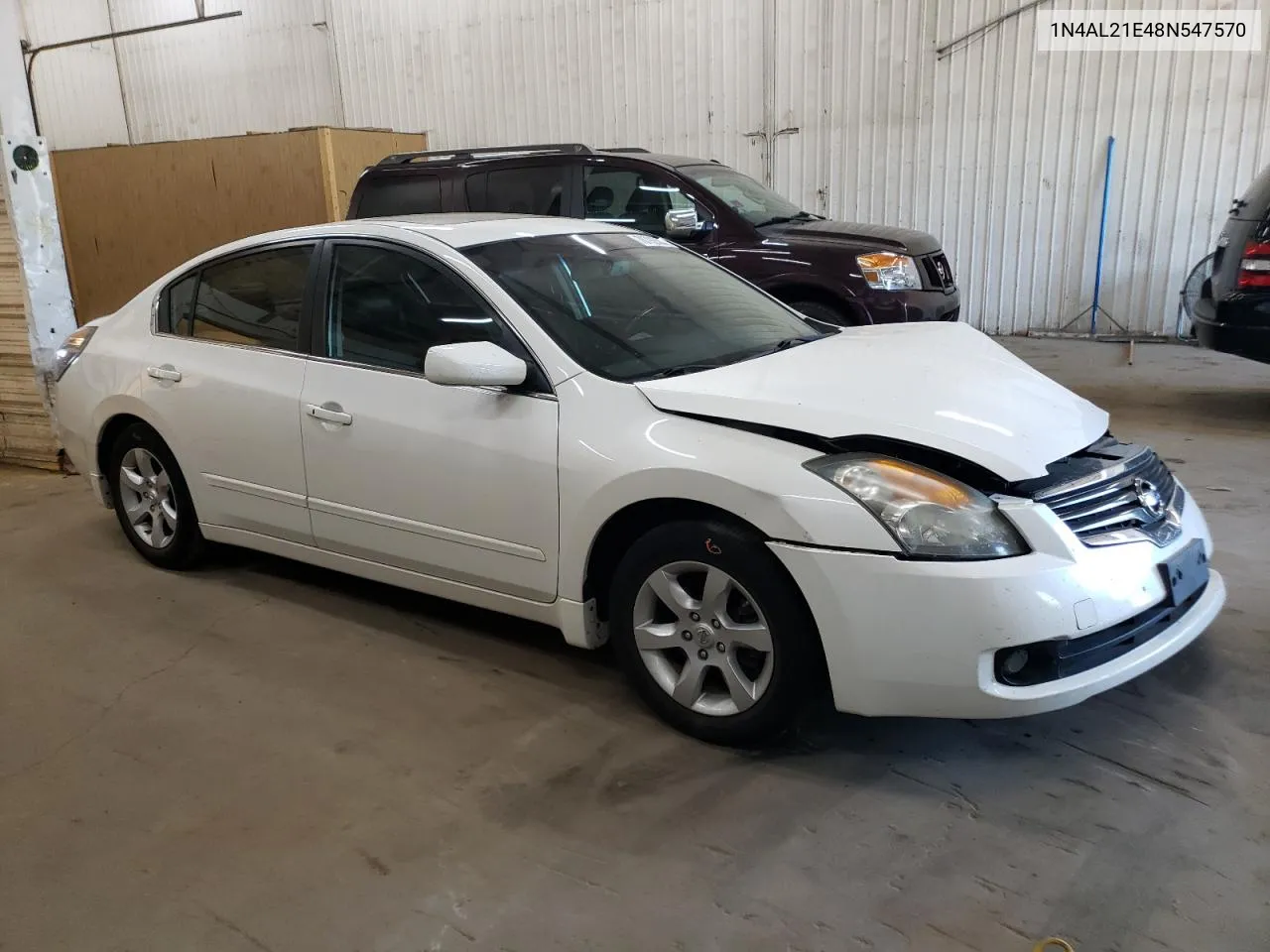 2008 Nissan Altima 2.5 VIN: 1N4AL21E48N547570 Lot: 70792604