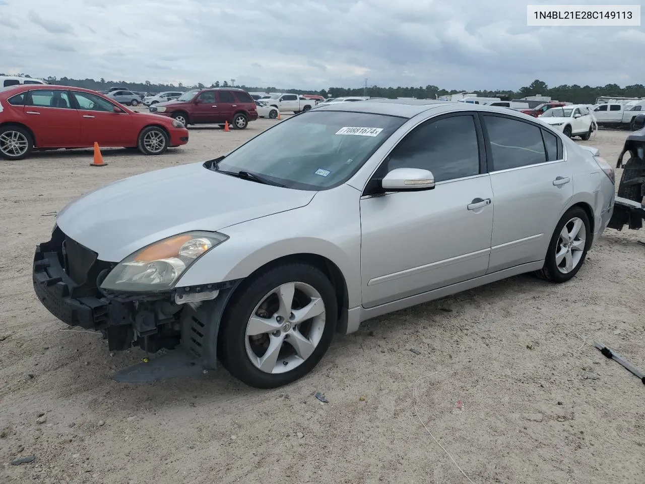 2008 Nissan Altima 3.5Se VIN: 1N4BL21E28C149113 Lot: 70881674