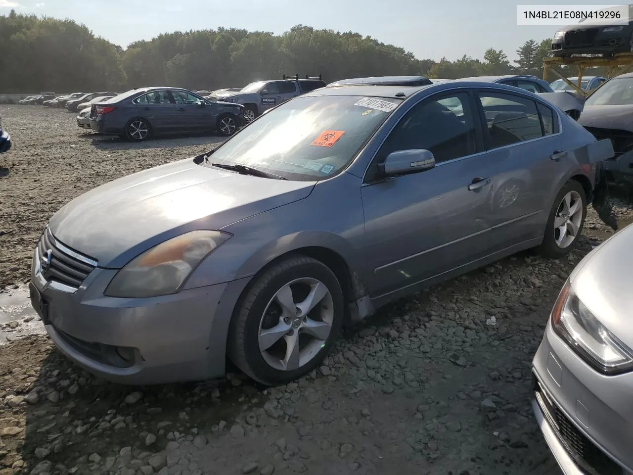 1N4BL21E08N419296 2008 Nissan Altima 3.5Se