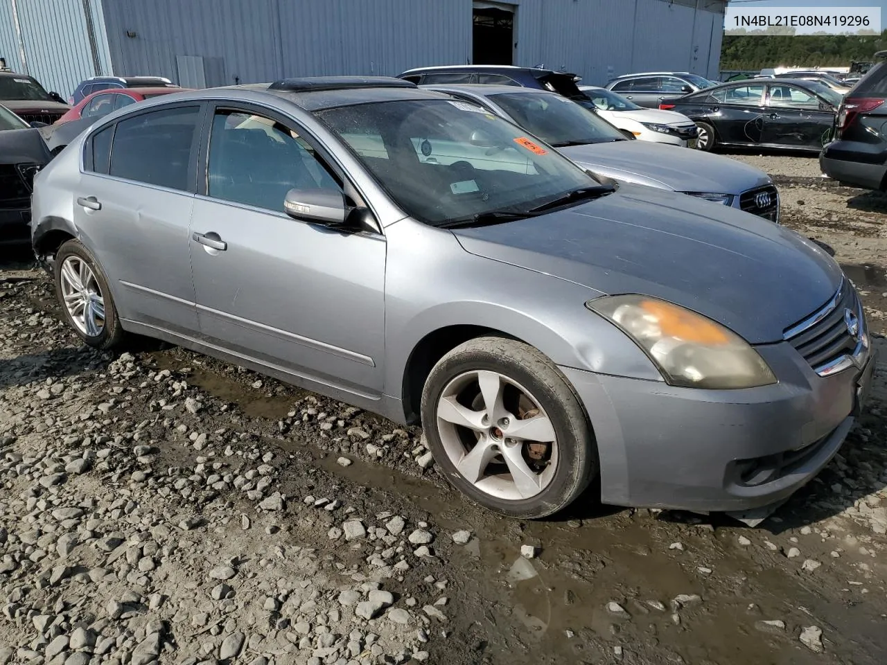 2008 Nissan Altima 3.5Se VIN: 1N4BL21E08N419296 Lot: 71017984