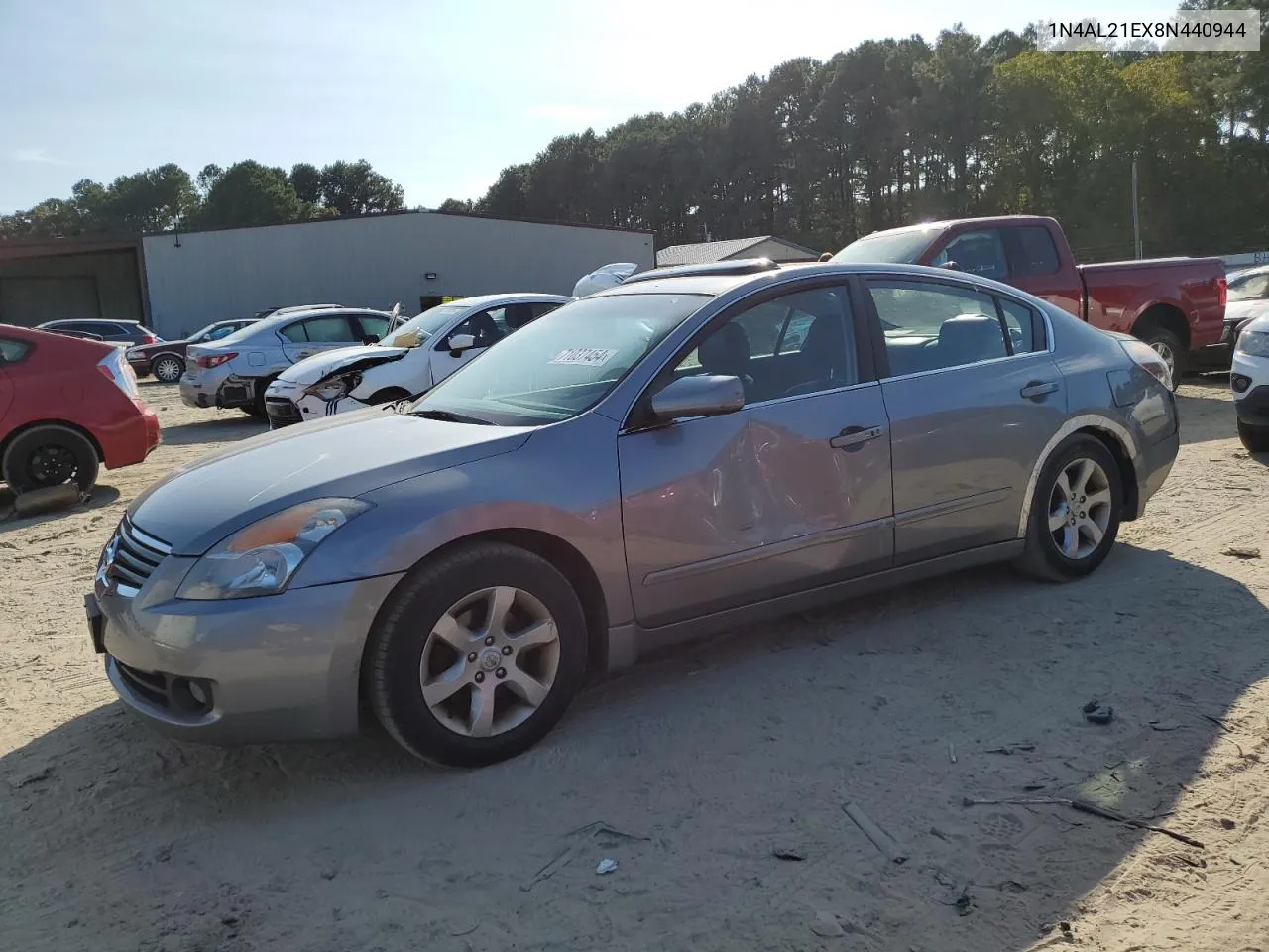 2008 Nissan Altima 2.5 VIN: 1N4AL21EX8N440944 Lot: 71037454