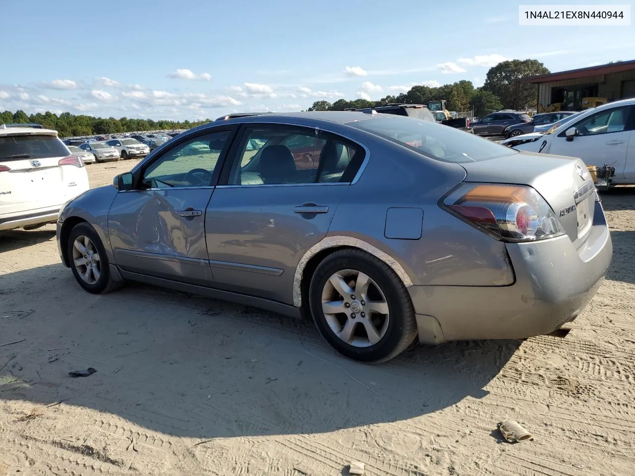 2008 Nissan Altima 2.5 VIN: 1N4AL21EX8N440944 Lot: 71037454