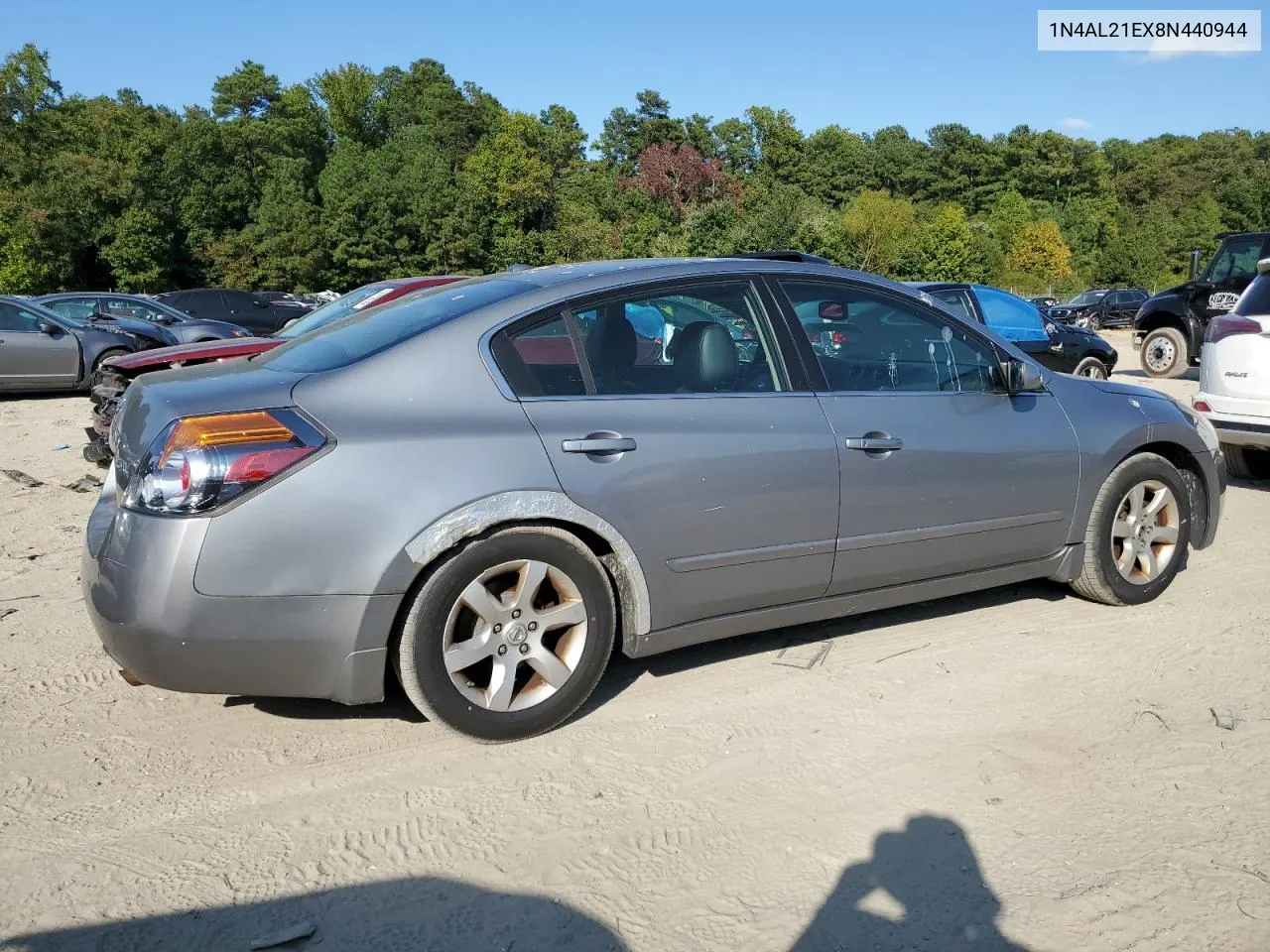 2008 Nissan Altima 2.5 VIN: 1N4AL21EX8N440944 Lot: 71037454