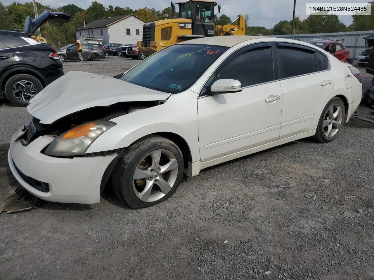 2008 Nissan Altima 3.5Se VIN: 1N4BL21E28N524485 Lot: 71390964