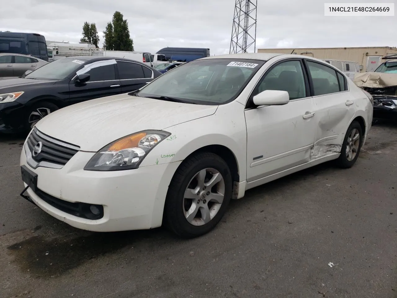 2008 Nissan Altima Hybrid VIN: 1N4CL21E48C264669 Lot: 71407184