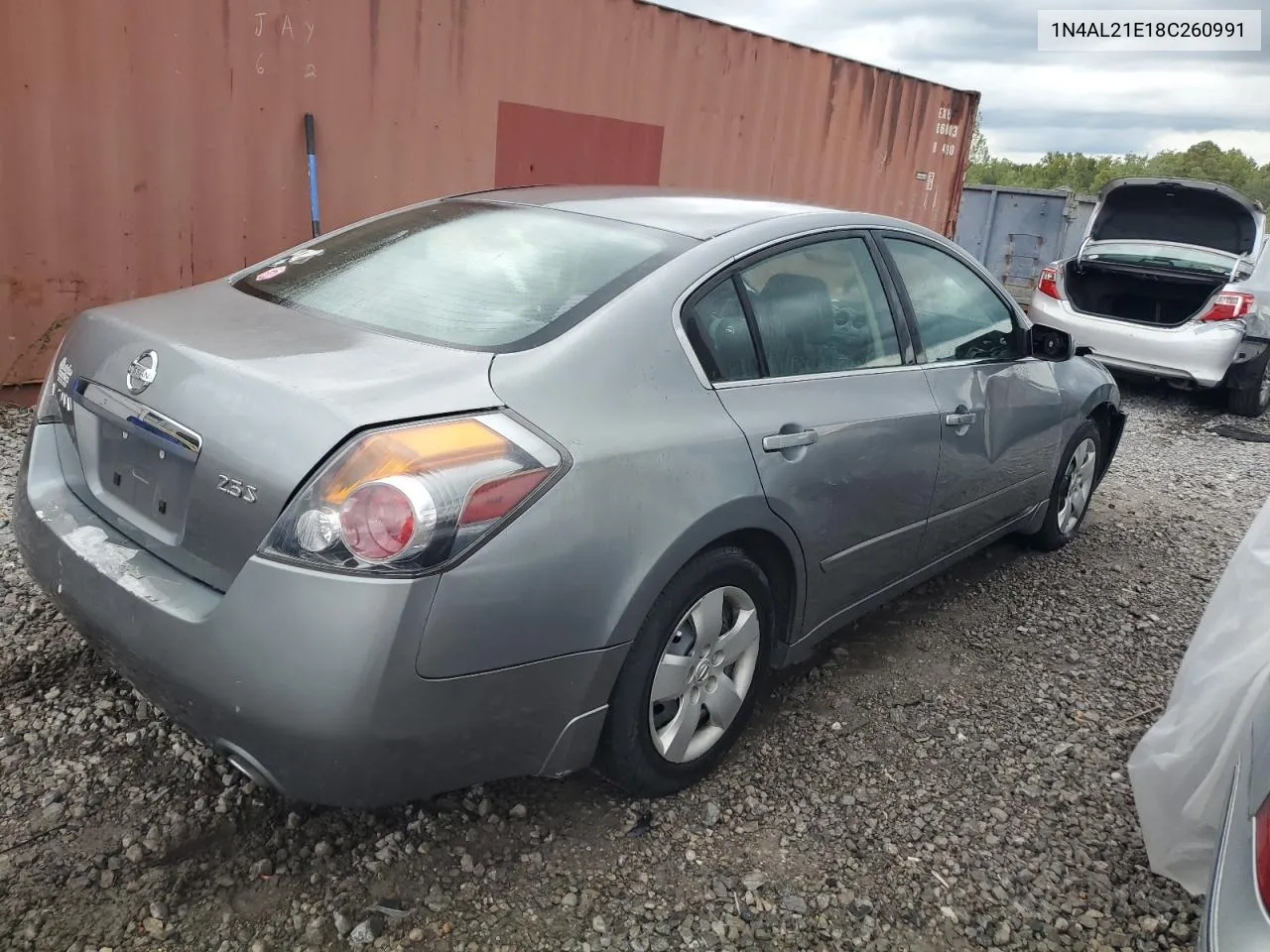 2008 Nissan Altima 2.5 VIN: 1N4AL21E18C260991 Lot: 71443624