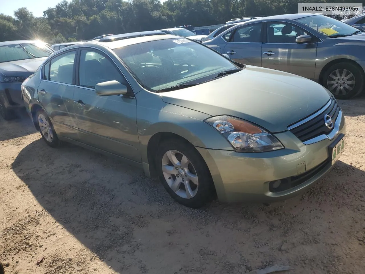 2008 Nissan Altima 2.5 VIN: 1N4AL21E78N493956 Lot: 71595644