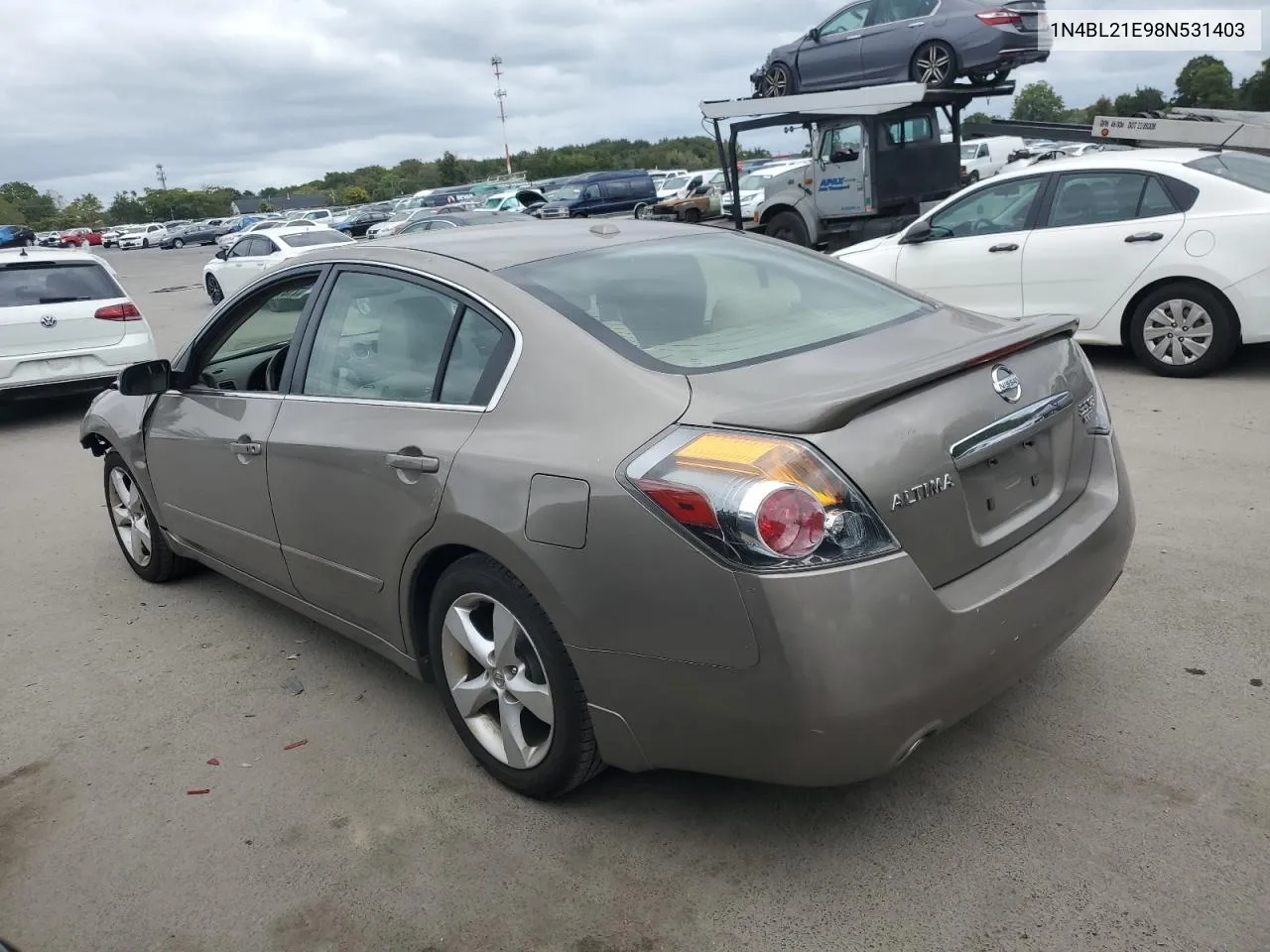 2008 Nissan Altima 3.5Se VIN: 1N4BL21E98N531403 Lot: 71810944