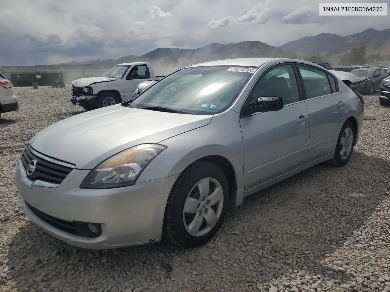 2008 Nissan Altima 2.5 VIN: 1N4AL21E08C164270 Lot: 71818704