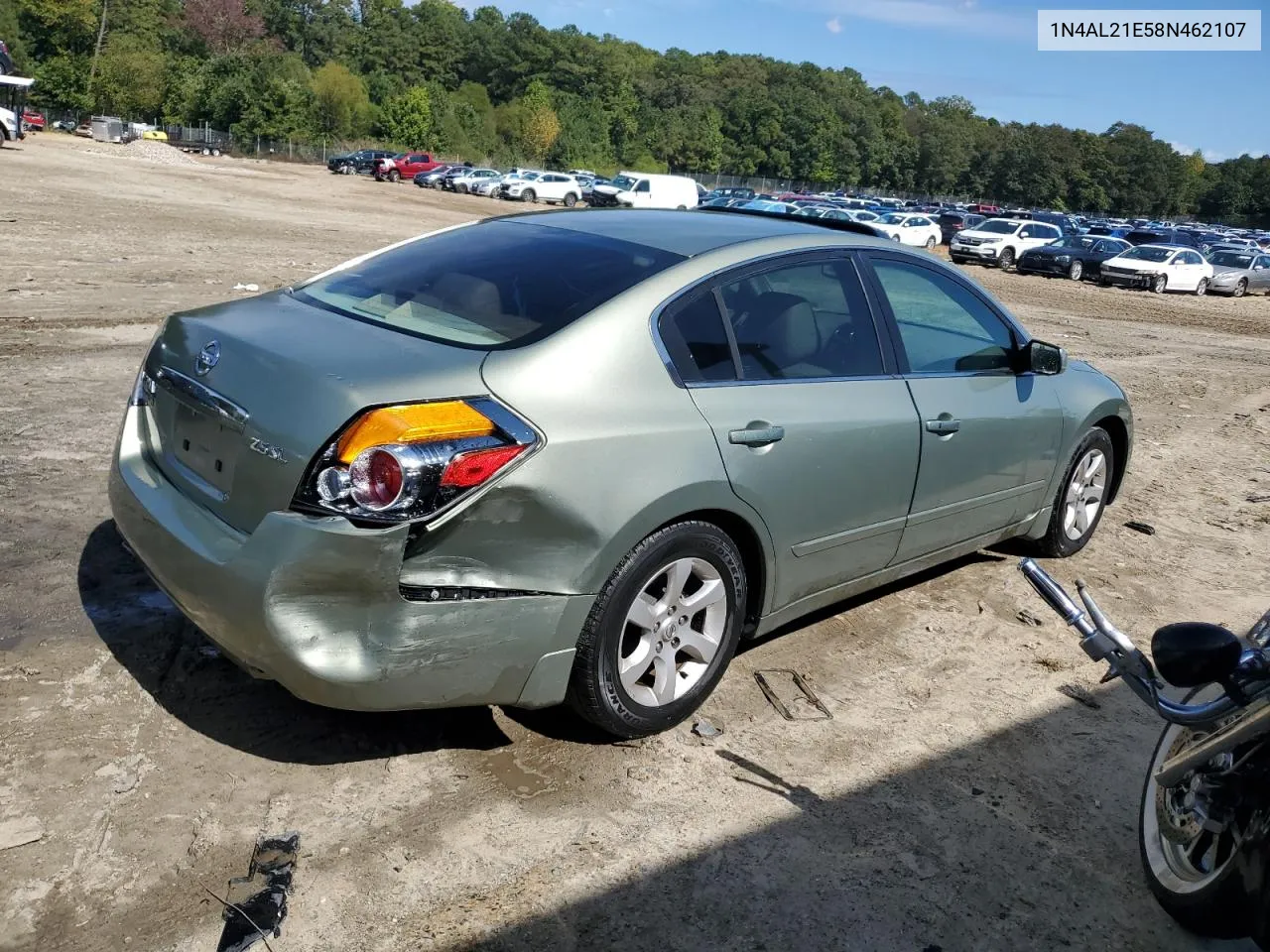 2008 Nissan Altima 2.5 VIN: 1N4AL21E58N462107 Lot: 71975054