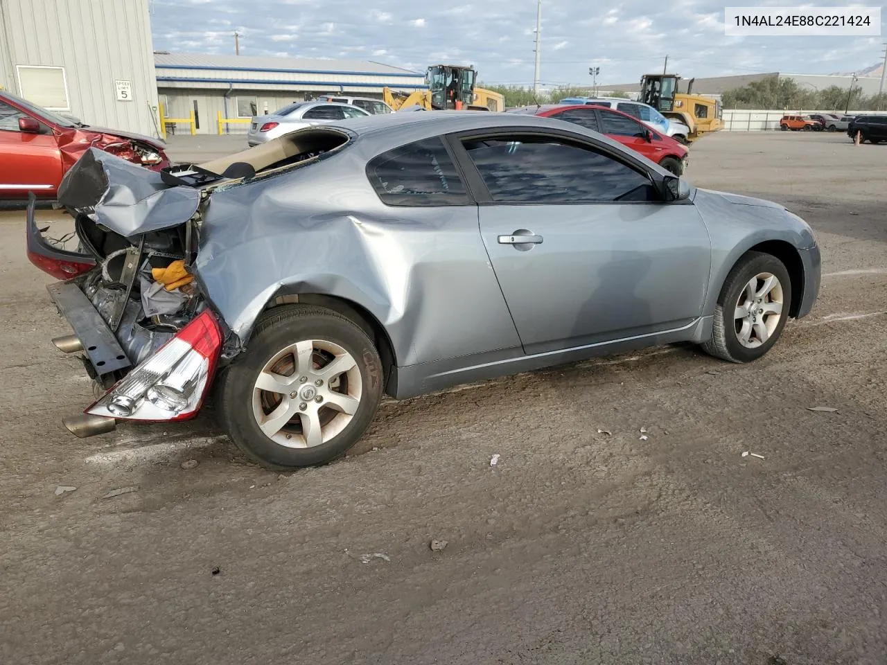 2008 Nissan Altima 2.5S VIN: 1N4AL24E88C221424 Lot: 72363834