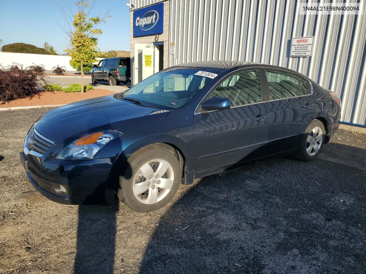 1N4AL21E98N400094 2008 Nissan Altima 2.5