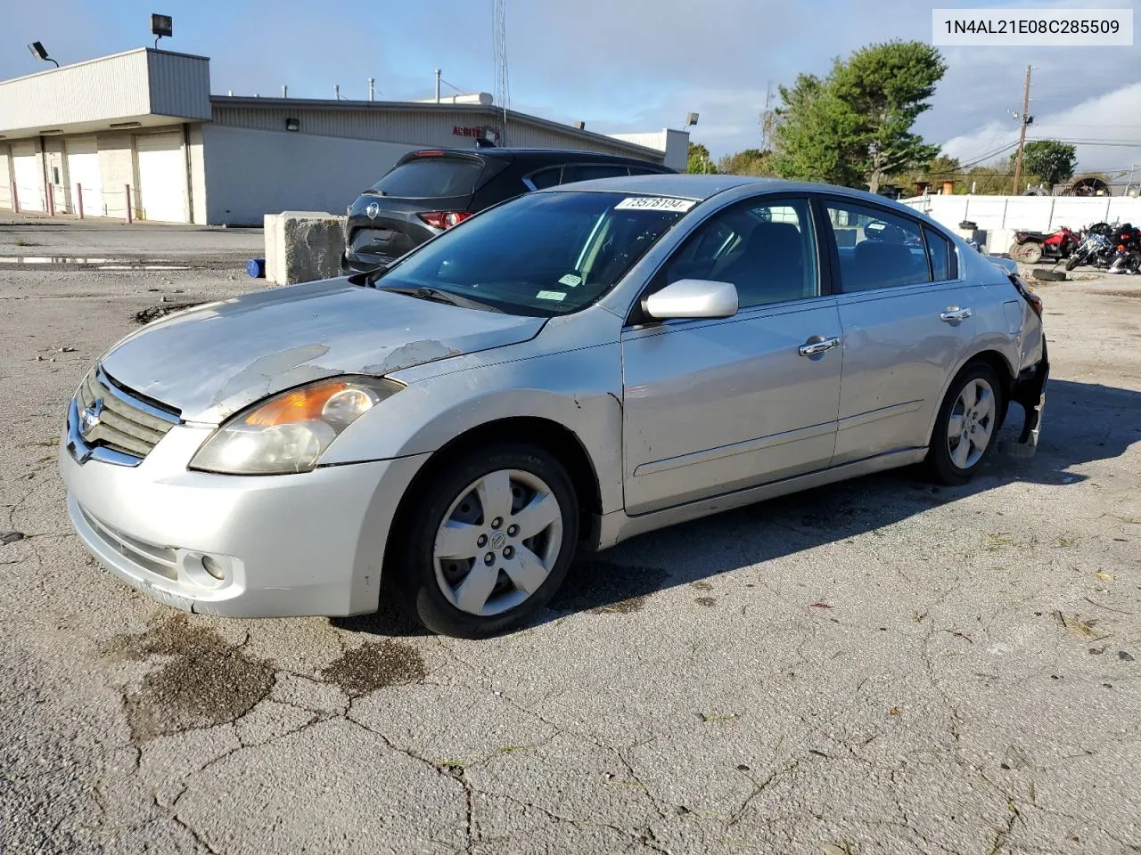 2008 Nissan Altima 2.5 VIN: 1N4AL21E08C285509 Lot: 73578194