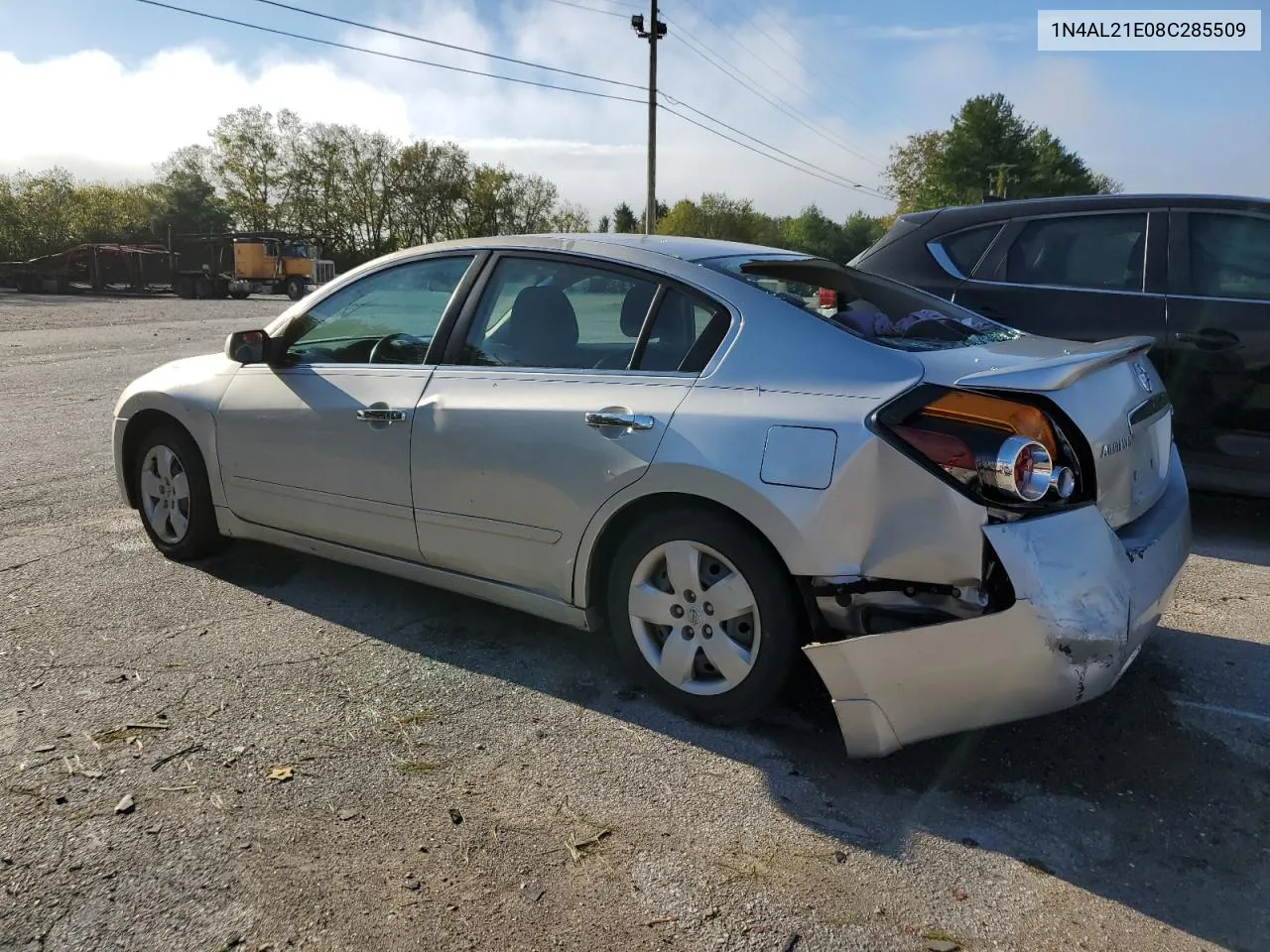 2008 Nissan Altima 2.5 VIN: 1N4AL21E08C285509 Lot: 73578194