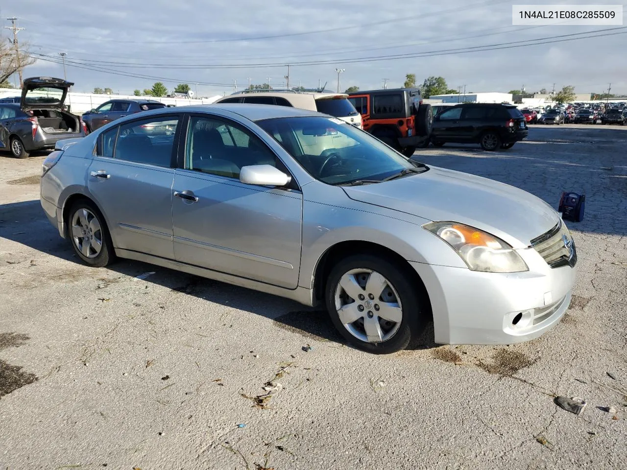 2008 Nissan Altima 2.5 VIN: 1N4AL21E08C285509 Lot: 73578194