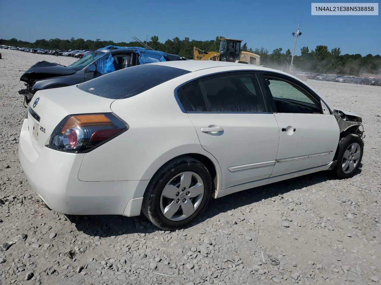 2008 Nissan Altima 2.5 VIN: 1N4AL21E38N538858 Lot: 73944044