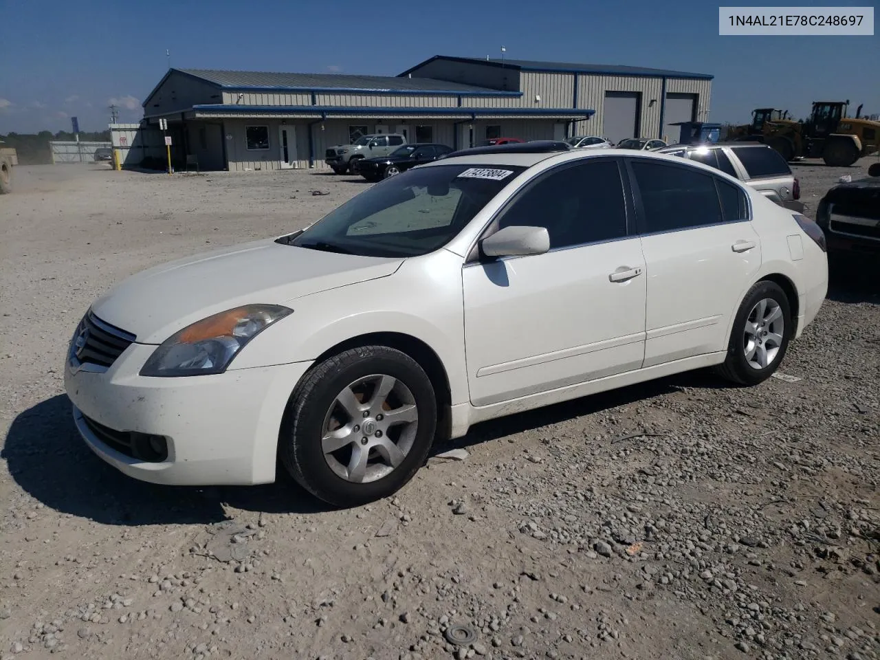 2008 Nissan Altima 2.5 VIN: 1N4AL21E78C248697 Lot: 74373804