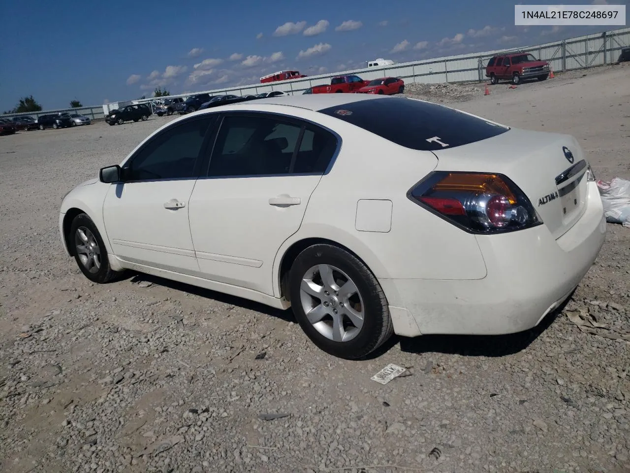 2008 Nissan Altima 2.5 VIN: 1N4AL21E78C248697 Lot: 74373804