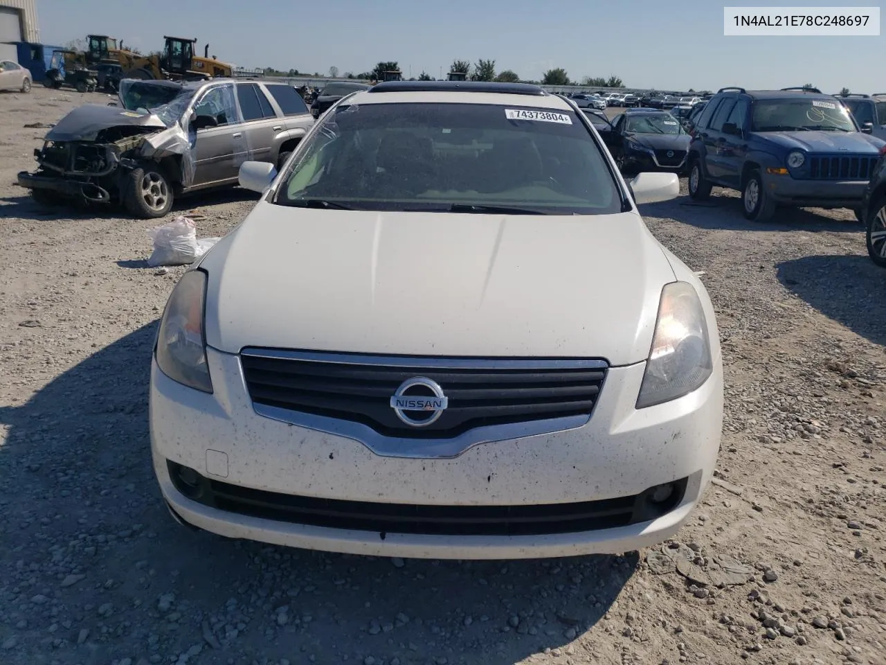 2008 Nissan Altima 2.5 VIN: 1N4AL21E78C248697 Lot: 74373804