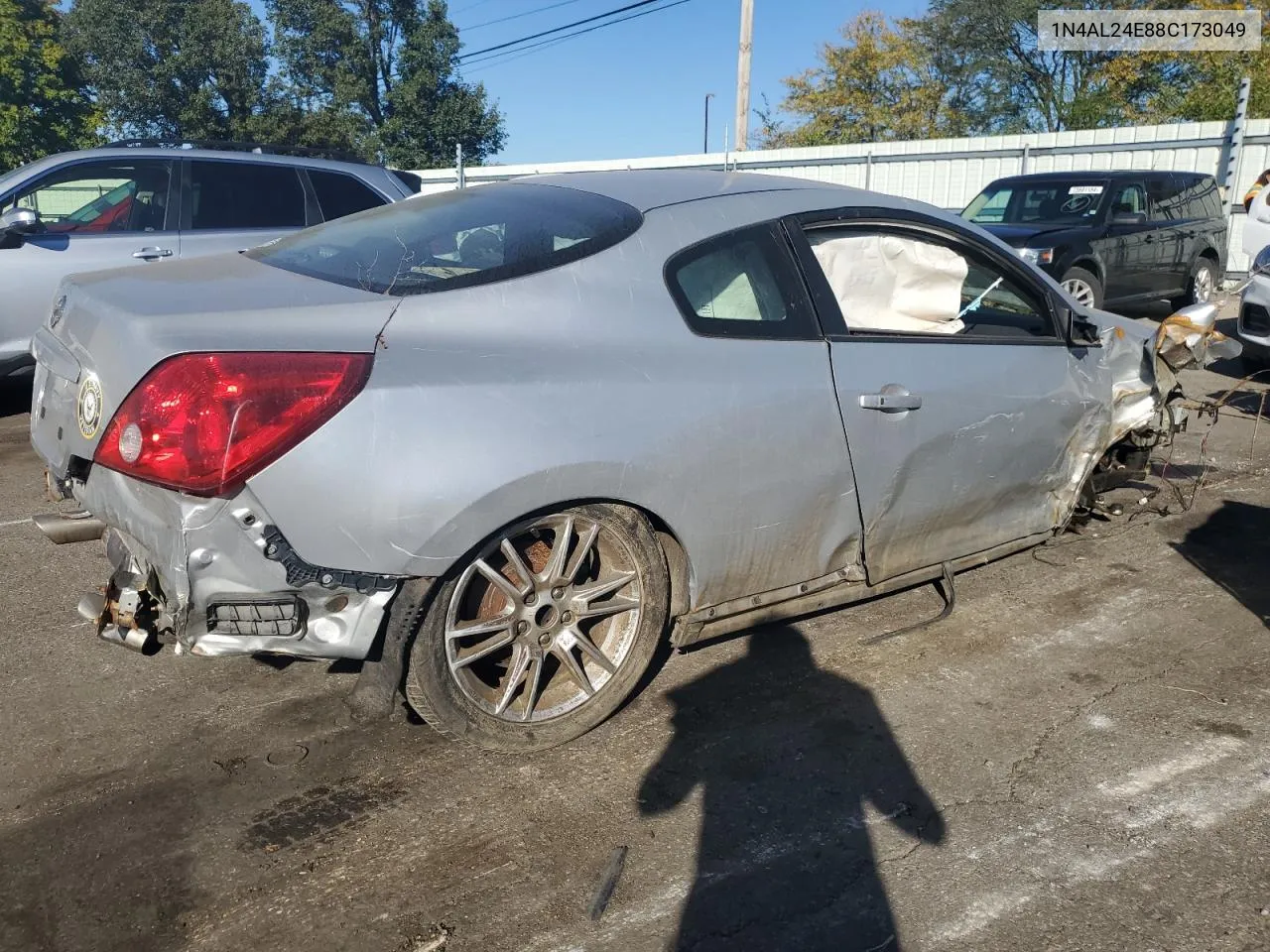 2008 Nissan Altima 2.5S VIN: 1N4AL24E88C173049 Lot: 75188384