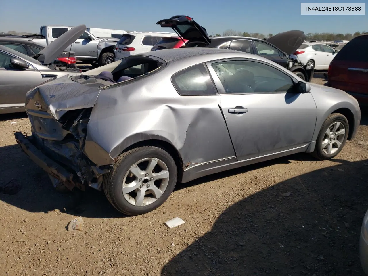 2008 Nissan Altima 2.5S VIN: 1N4AL24E18C178383 Lot: 75200304