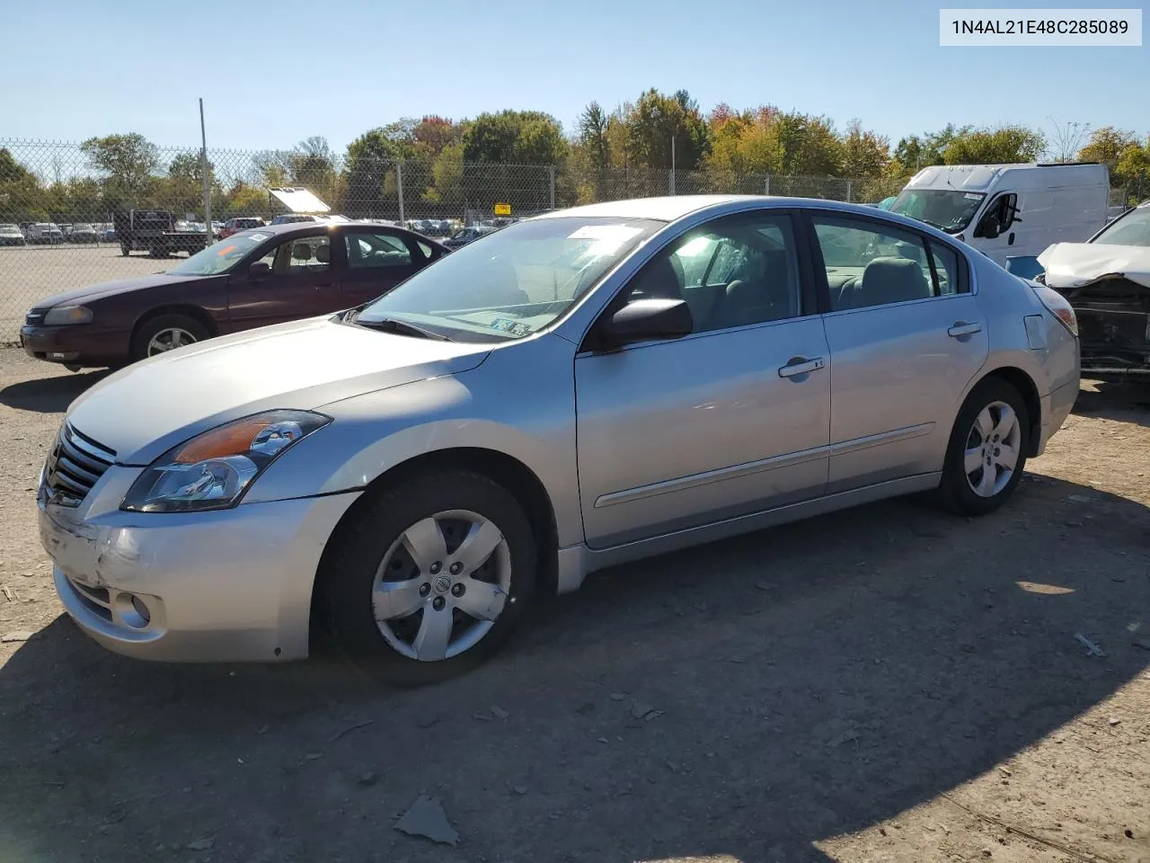 2008 Nissan Altima 2.5 VIN: 1N4AL21E48C285089 Lot: 75275604