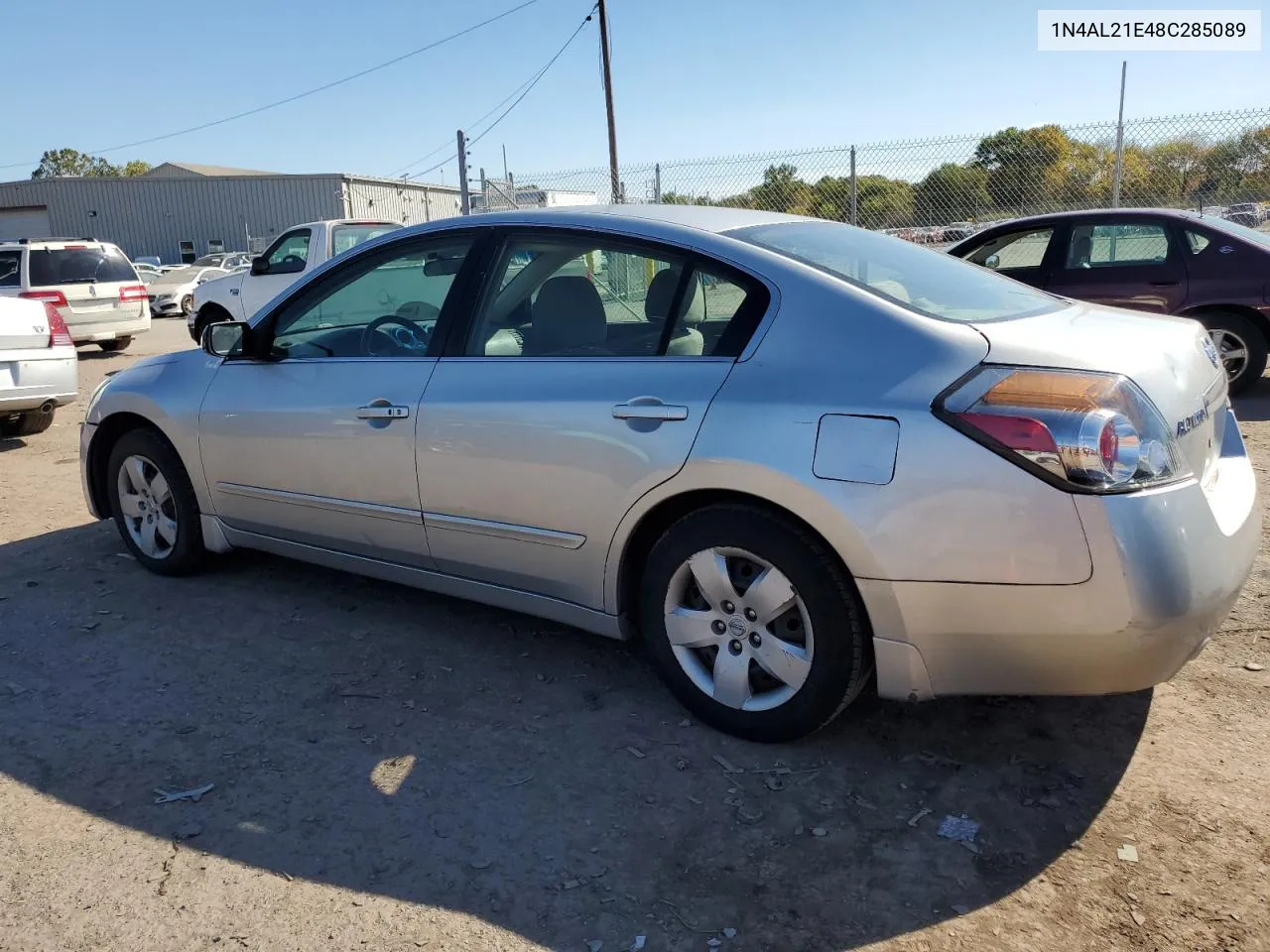 2008 Nissan Altima 2.5 VIN: 1N4AL21E48C285089 Lot: 75275604