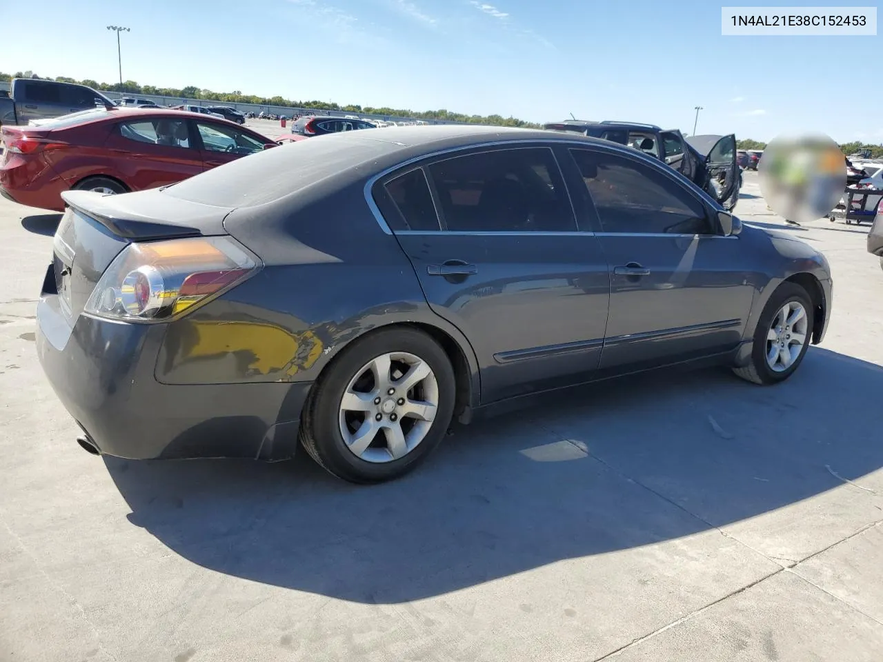 2008 Nissan Altima 2.5 VIN: 1N4AL21E38C152453 Lot: 76108884