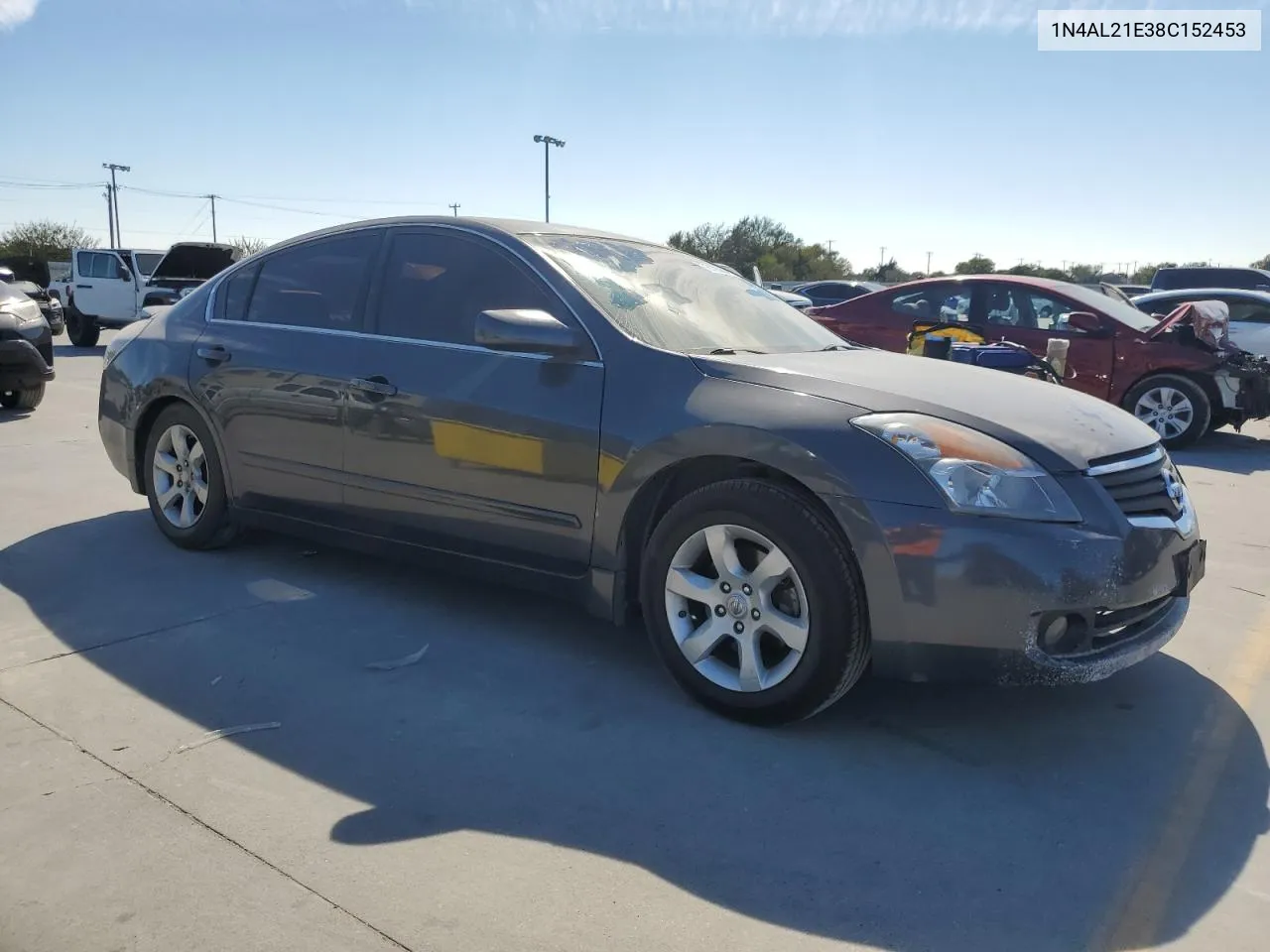 2008 Nissan Altima 2.5 VIN: 1N4AL21E38C152453 Lot: 76108884