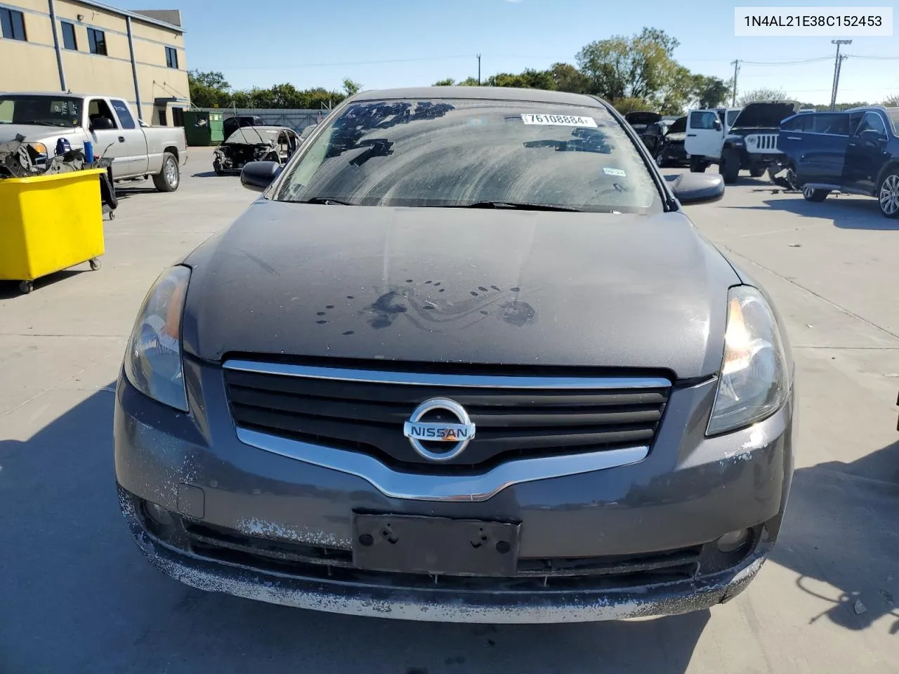 2008 Nissan Altima 2.5 VIN: 1N4AL21E38C152453 Lot: 76108884