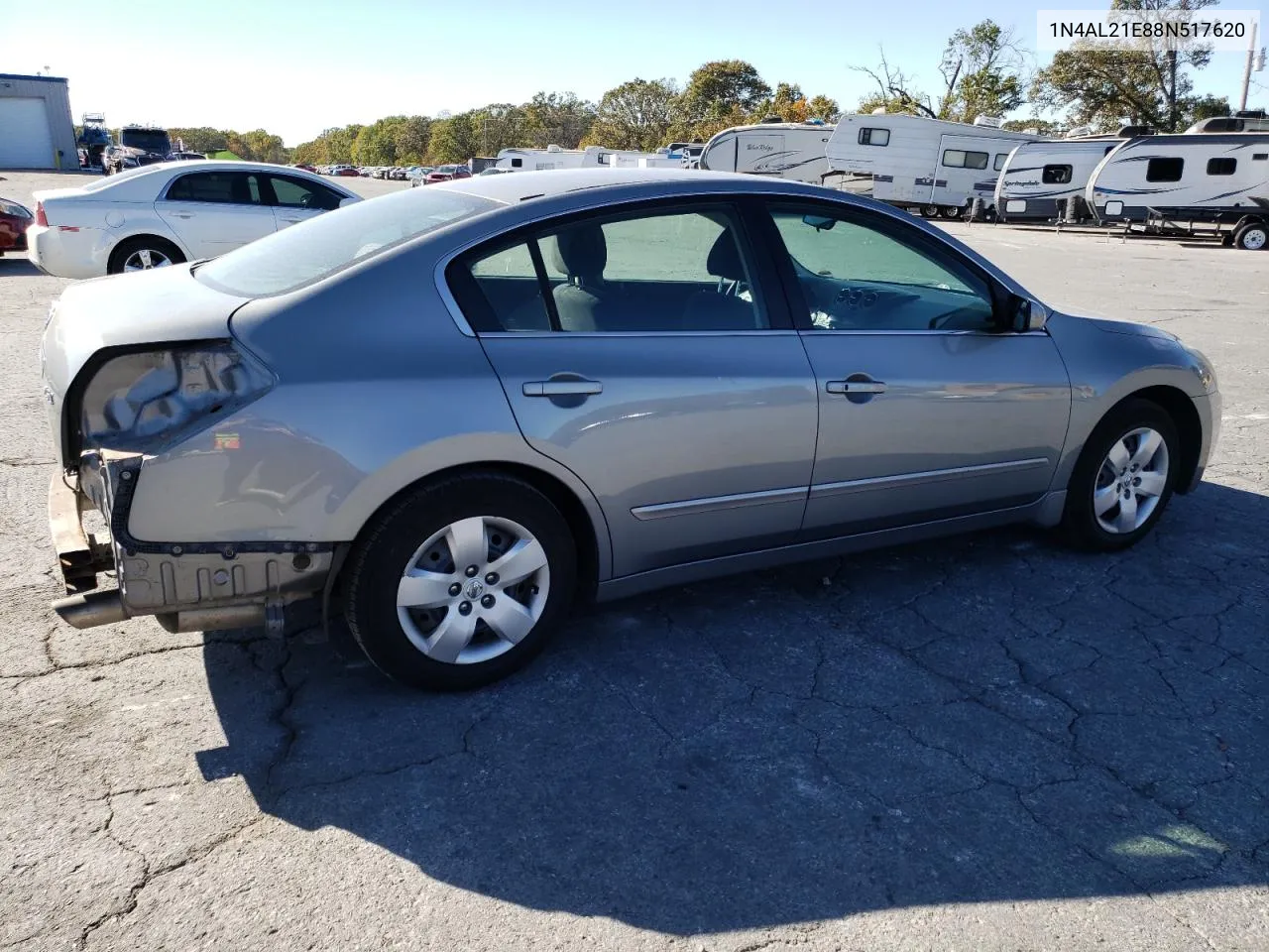 2008 Nissan Altima 2.5 VIN: 1N4AL21E88N517620 Lot: 76207654