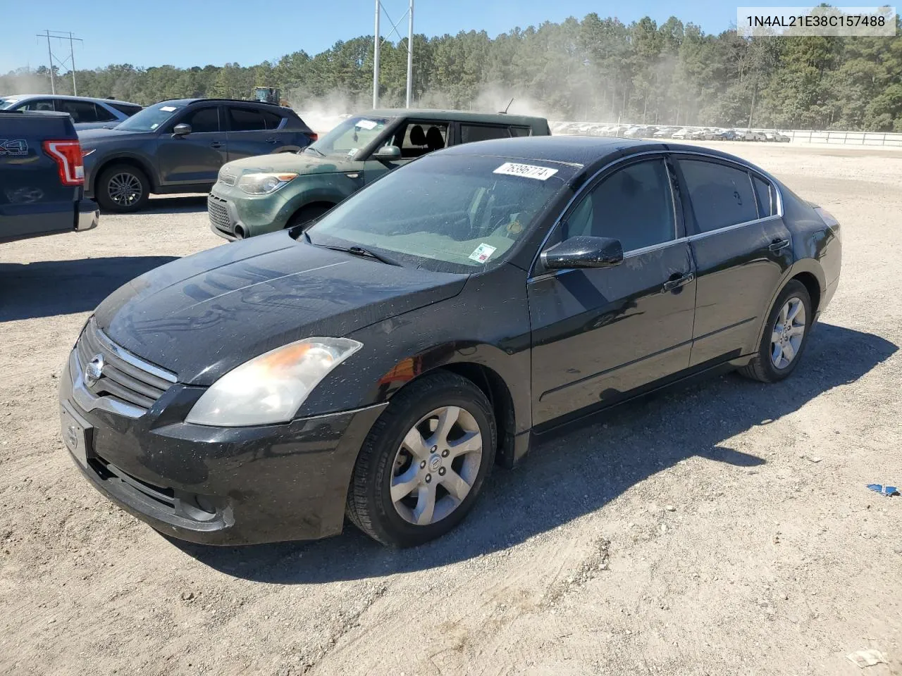 2008 Nissan Altima 2.5 VIN: 1N4AL21E38C157488 Lot: 76396774