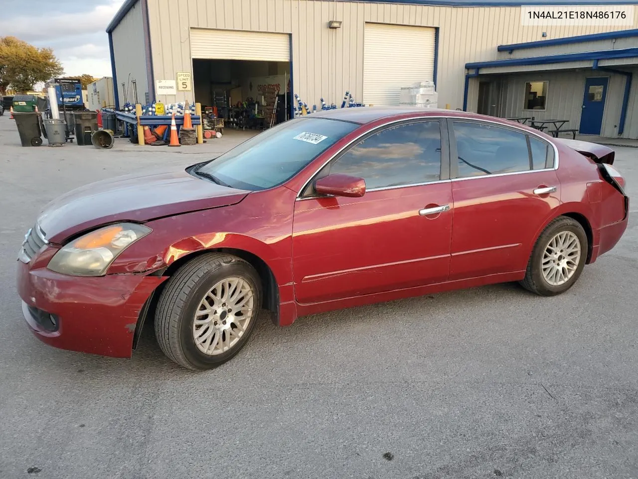 2008 Nissan Altima 2.5 VIN: 1N4AL21E18N486176 Lot: 76760734