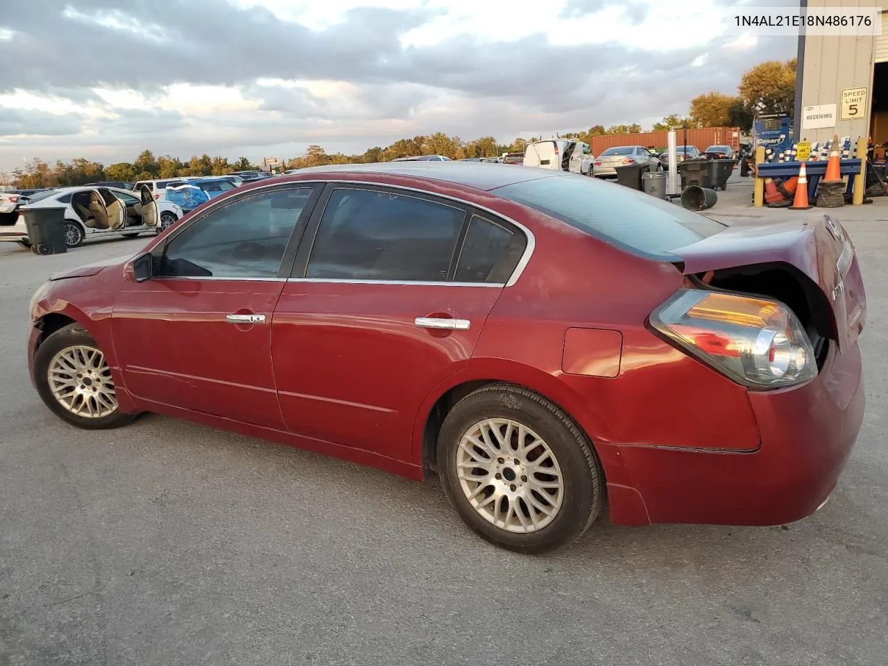 2008 Nissan Altima 2.5 VIN: 1N4AL21E18N486176 Lot: 76760734