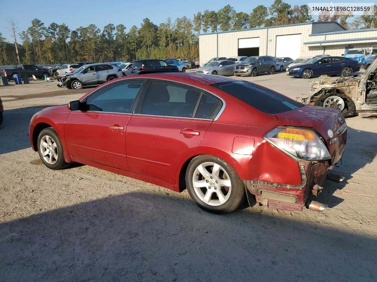 2008 Nissan Altima 2.5 VIN: 1N4AL21E98C128559 Lot: 77330134