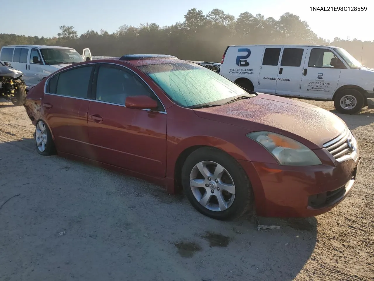 2008 Nissan Altima 2.5 VIN: 1N4AL21E98C128559 Lot: 77330134