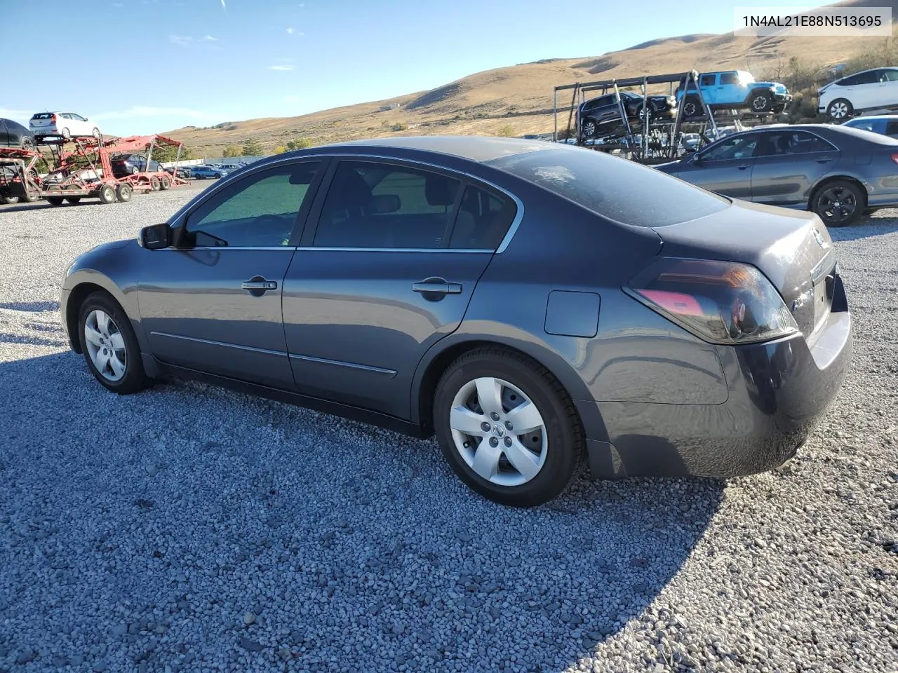 2008 Nissan Altima 2.5 VIN: 1N4AL21E88N513695 Lot: 77469624