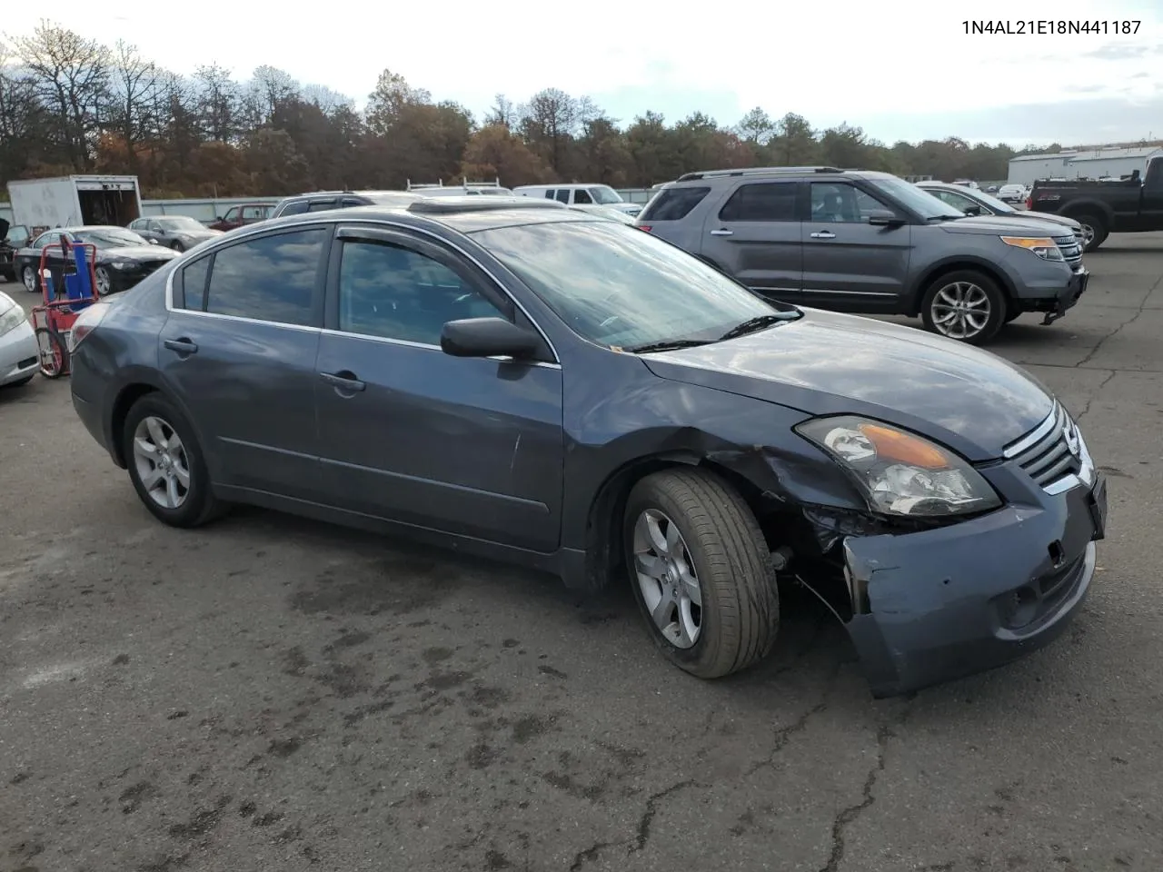 2008 Nissan Altima 2.5 VIN: 1N4AL21E18N441187 Lot: 77551434