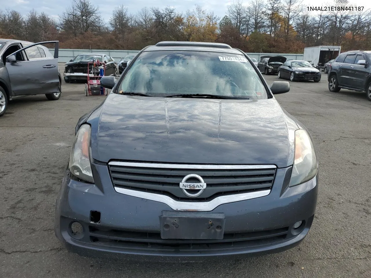 2008 Nissan Altima 2.5 VIN: 1N4AL21E18N441187 Lot: 77551434