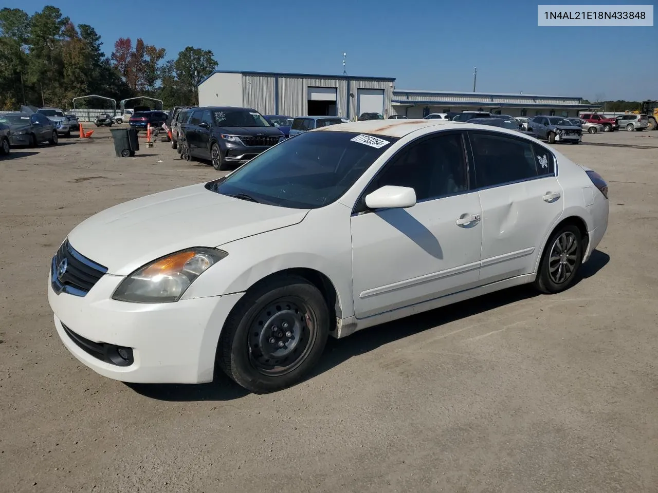 1N4AL21E18N433848 2008 Nissan Altima 2.5