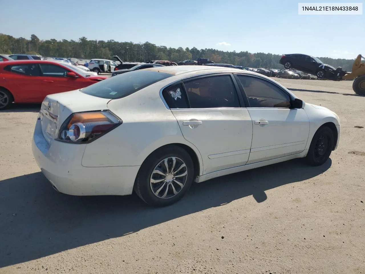 2008 Nissan Altima 2.5 VIN: 1N4AL21E18N433848 Lot: 77753264