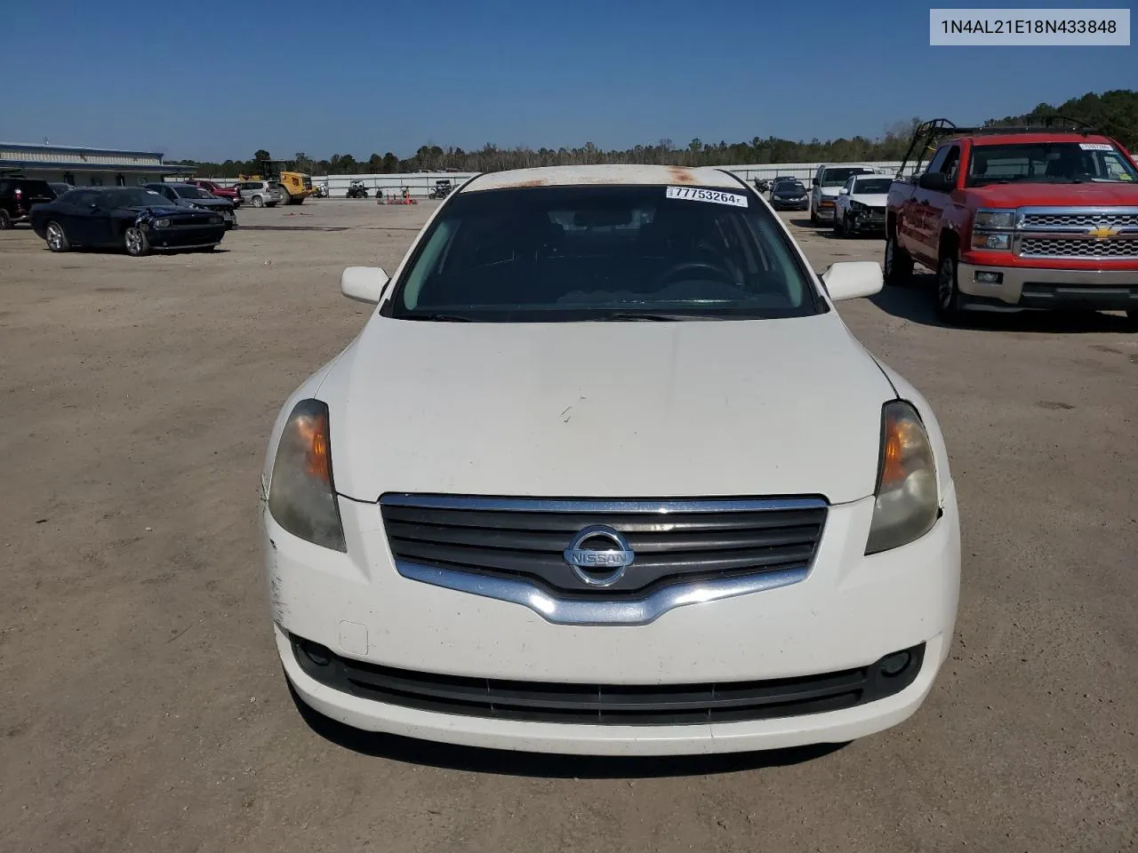 2008 Nissan Altima 2.5 VIN: 1N4AL21E18N433848 Lot: 77753264