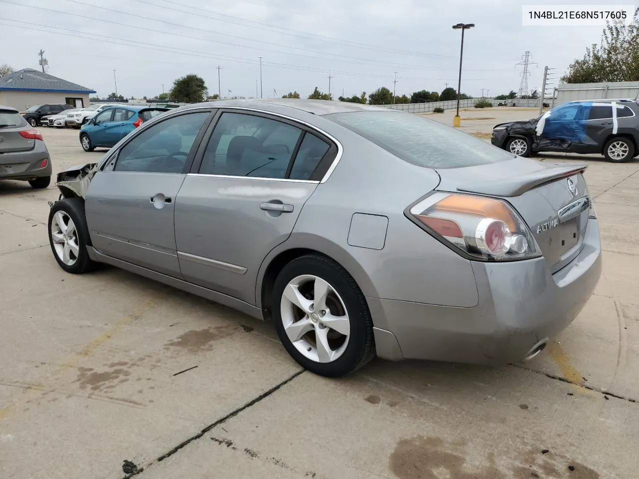 2008 Nissan Altima 3.5Se VIN: 1N4BL21E68N517605 Lot: 77870364